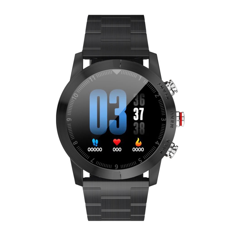 DTNO.1 S10 1.3 inches TFT Color Screen Smart Bracelet IP68 Waterproof, Steel Watchband, Support Call Reminder /Heart Rate Monitoring /Sleep Monitoring /Multi-sport Mode